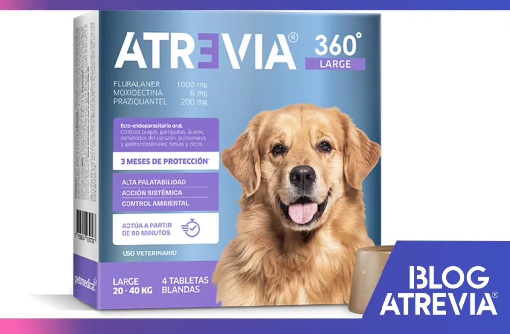 conoce las características y presentaciones de las pastillas antiparasitarias atrevia 360